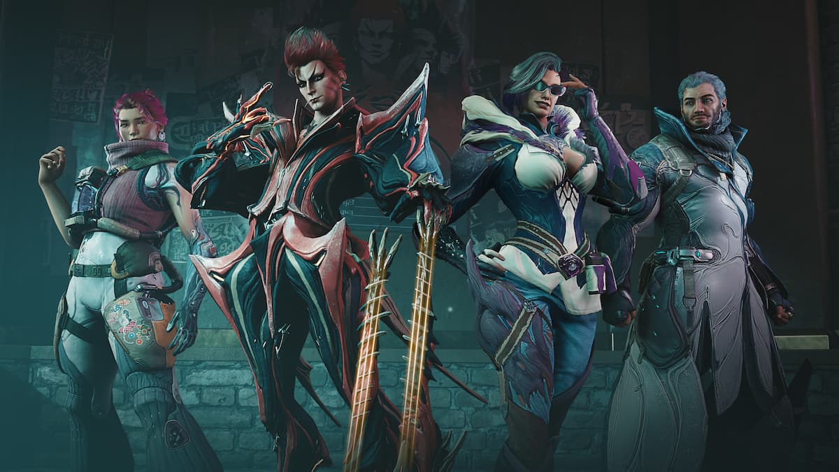 The four Protoframes available in Techrot Encore