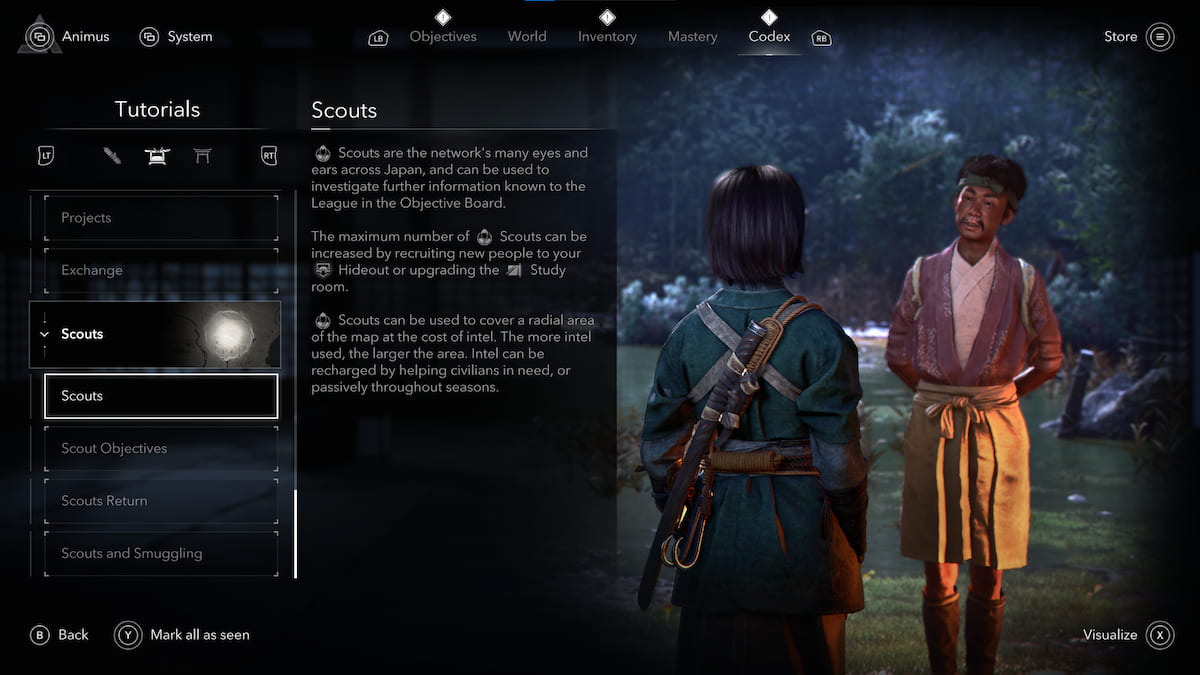 Unlocking scouts