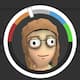 A happy-looking woman with a pair of glasses in Schedule 1.
