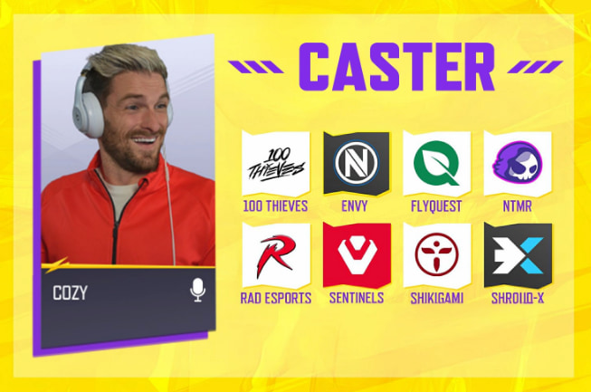 Cozy casting Marvel Rivals tournament