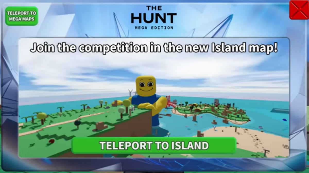 The Teleport screen to get to Eat the World.