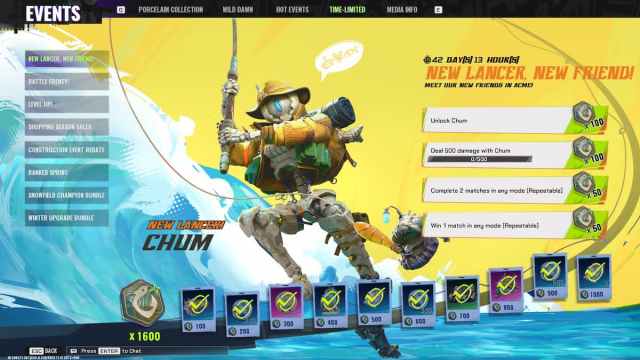 New Lancer, New Friend! event in FragPunk
