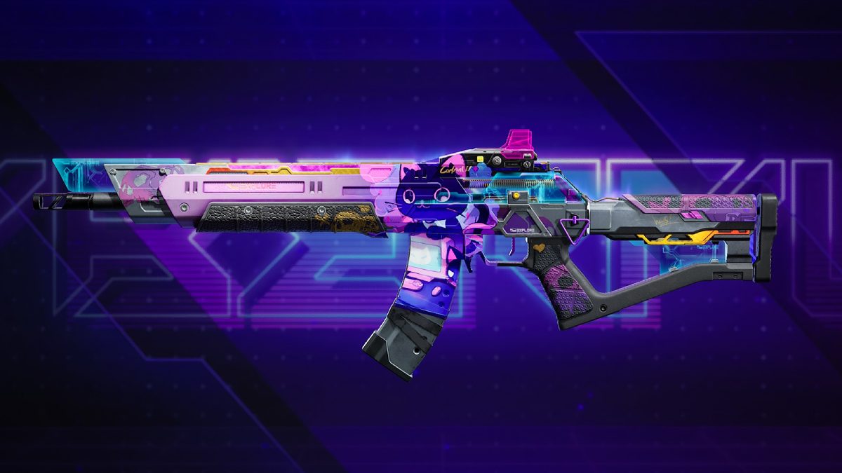FragPunk Fever with a sticker on a skin