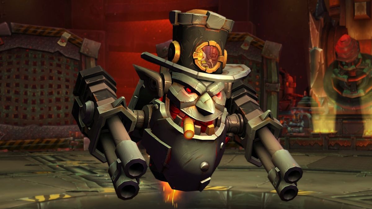 Gallywix Goblin character in the Undermine raid.