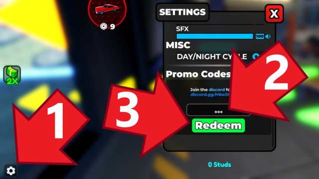 How to redeem Be a Car codes