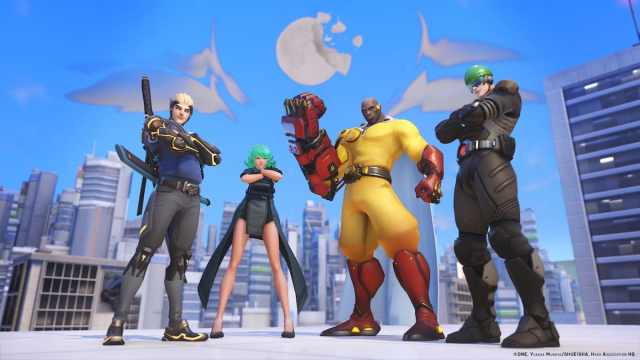 OW2 One Punch Man skins