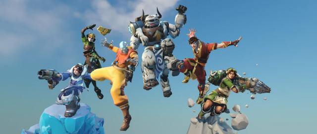 Avatar The Last Airbender skins in OW2