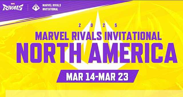Marvel Rivals Invitational NA teams March 2025 info logo
