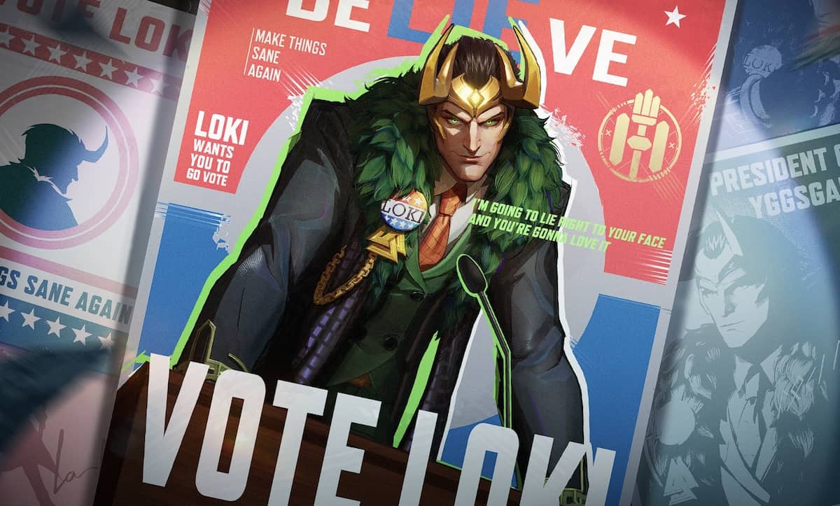 Loki President Loki skin in Marvel Rivals