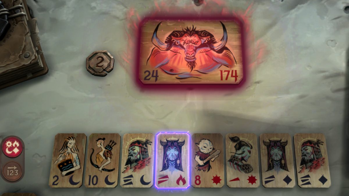 League of Legends minigame demons hand against minotaur boss