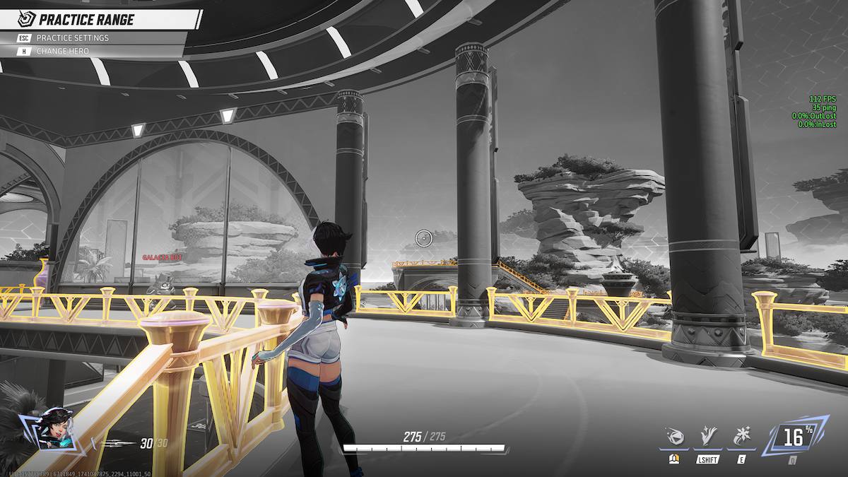 Using Chrono Vision in Marvel Rivals.