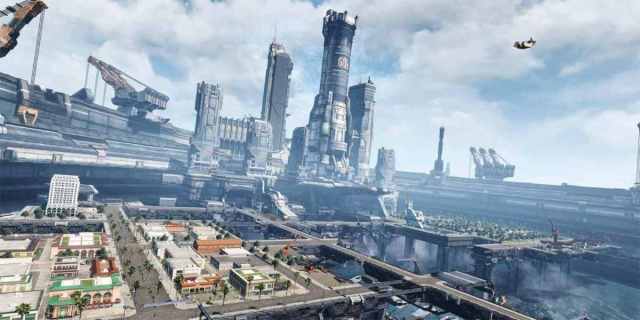 New Los Angeles landscape shot in Xenoblade Chronicles X