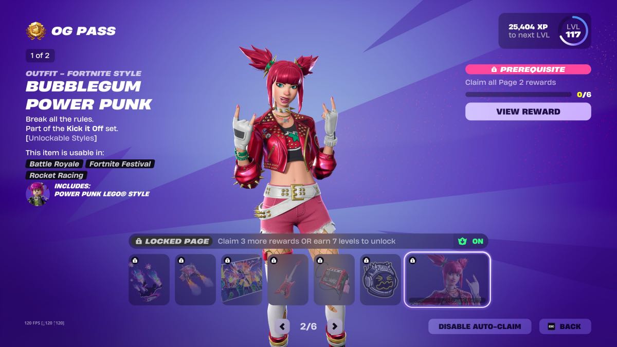 og season three pass page 2