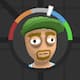 A man with a green cap and a goatee in Schedule 1. 