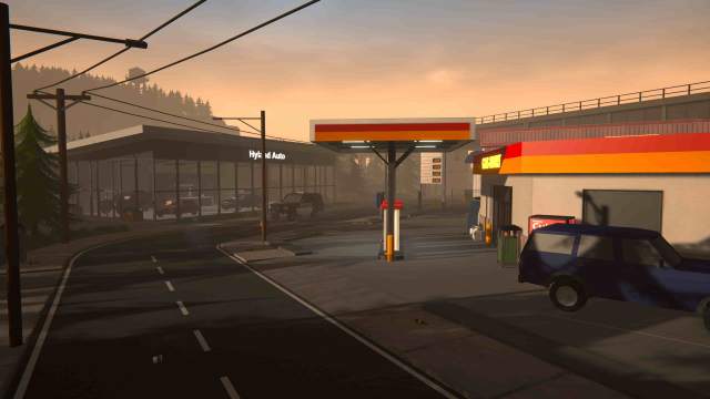 in-game image showing the Hyland Auto car dealership in Schedule 1.