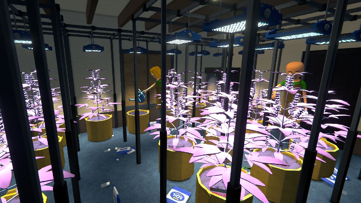 Schedule 1 suspension rack full room setup