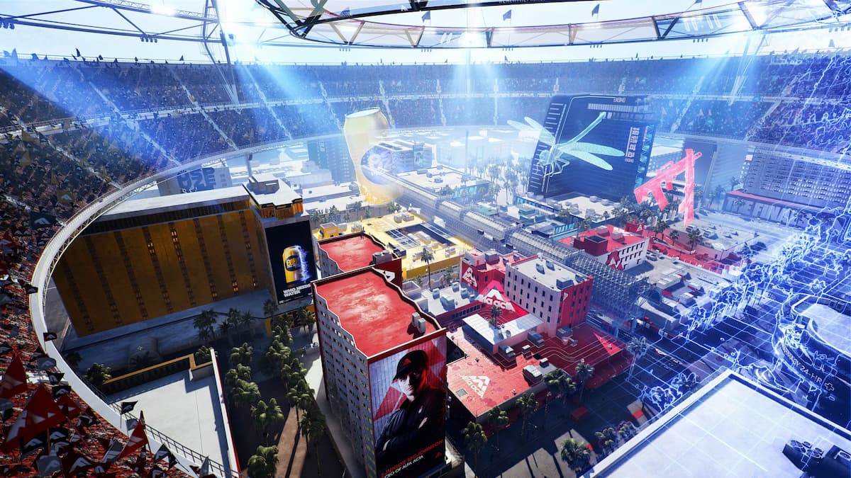 Las Vegas stadium in THE FINALS