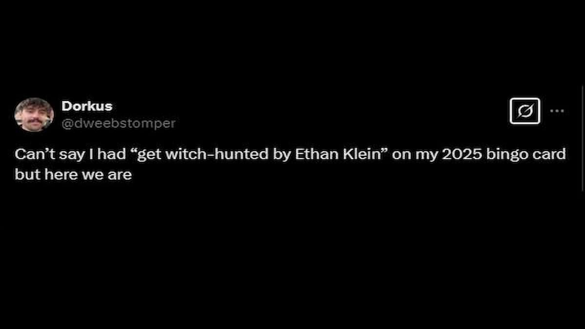 Twitter user speaking on their incident with Ethan Klein.