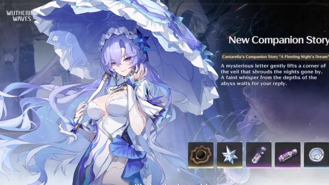 Wuthering Waves cantarella companion story quest