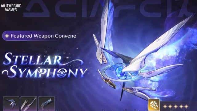 Wuthering Waves shorekeeper signature weapon stellar symphony