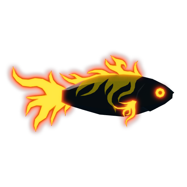 Picture showing the Phantom Koi fish in Fisch.