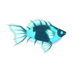 Picture showing the Verdant Mirage fish in Fisch.