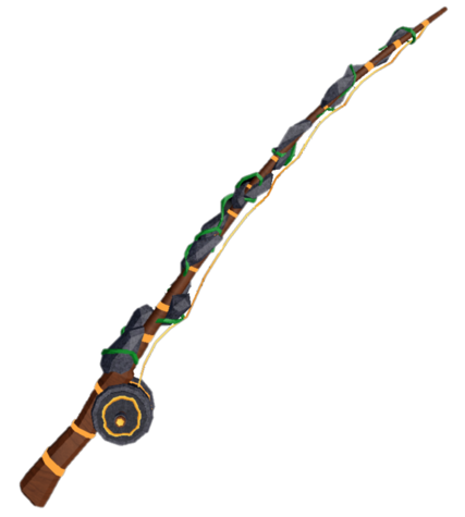 Picture showing the Blazebringer Rod in Fisch.