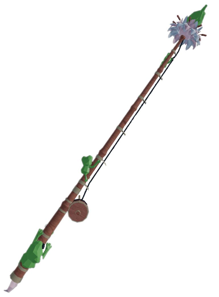Picture showing the Frog Rod in Fisch.