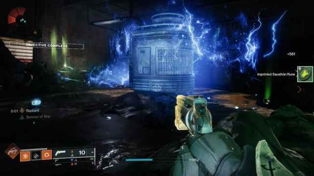 Imprinted Savathun Rune drop in Destiny 2
