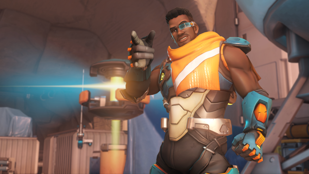 Baptiste from Overwatch.