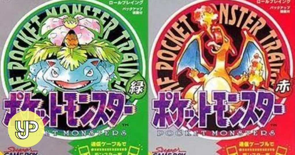 First generation pokemon games green and red