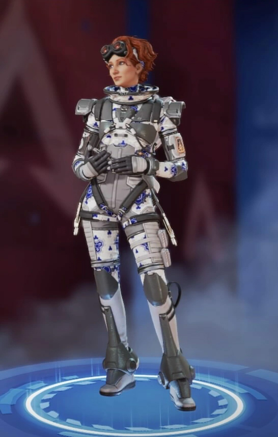 Horizon wears a porcelain-patterned skin.