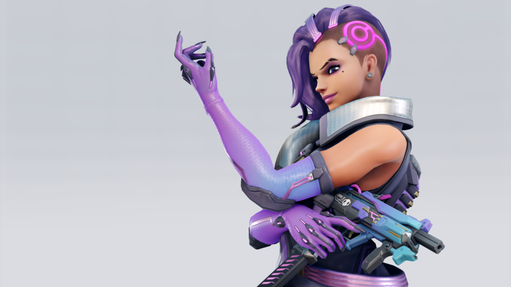 Sombra from Overwatch.