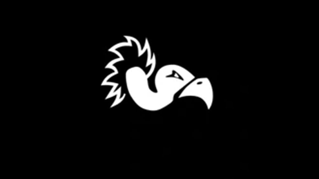 Fortnite's Vulture black and white banner.